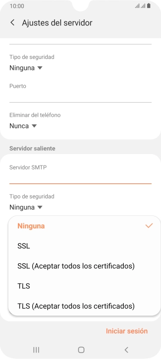 Pulsa Ninguna para desactivar la función. Pulsa Ninguna para desactivar la función.