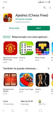 Pulsa la tecla de inicio para terminar y regresar a la pantalla de inicio. Pulsa la tecla de inicio para terminar y regresar a la pantalla de inicio.
