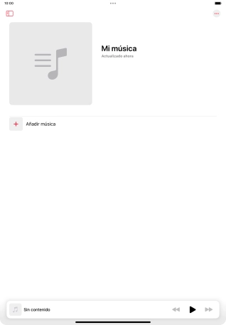 Pulsa Añadir música. Pulsa Añadir música.