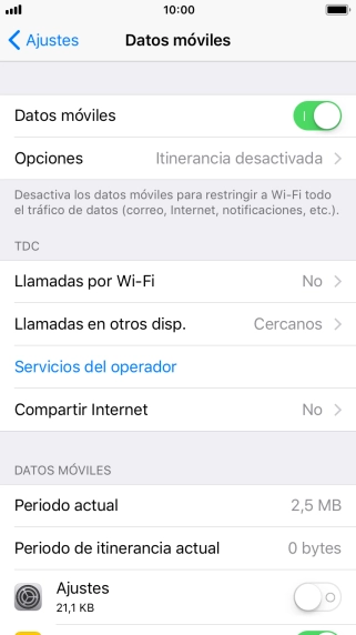 Pulsa Opciones.