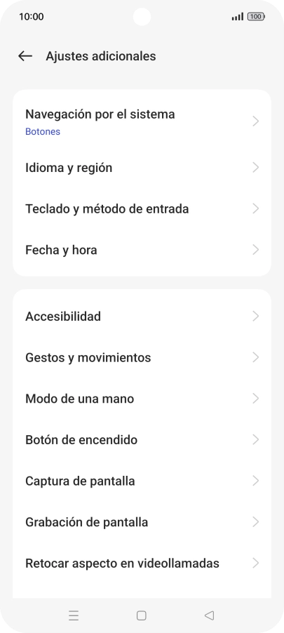 Pulsa Fecha y hora. Pulsa Fecha y hora.