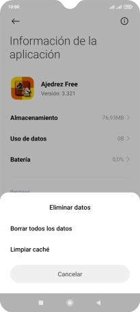 Pulsa Limpiar caché. Pulsa Limpiar caché.