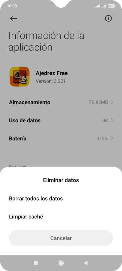 Pulsa Limpiar caché. Pulsa Limpiar caché.
