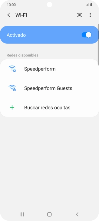 Pulsa el icono de menú. Pulsa el icono de menú.