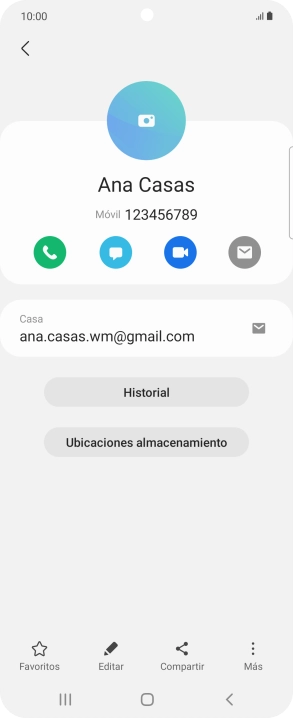 Pulsa el icono de realizar llamadas. Pulsa el icono de realizar llamadas.