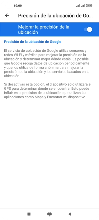 Si pulsas el indicador junto a Si pulsas el indicador junto a