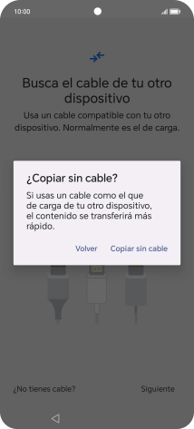 Pulsa Copiar sin cable. Pulsa Copiar sin cable.