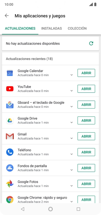 Pulsa INSTALADAS. Pulsa INSTALADAS.