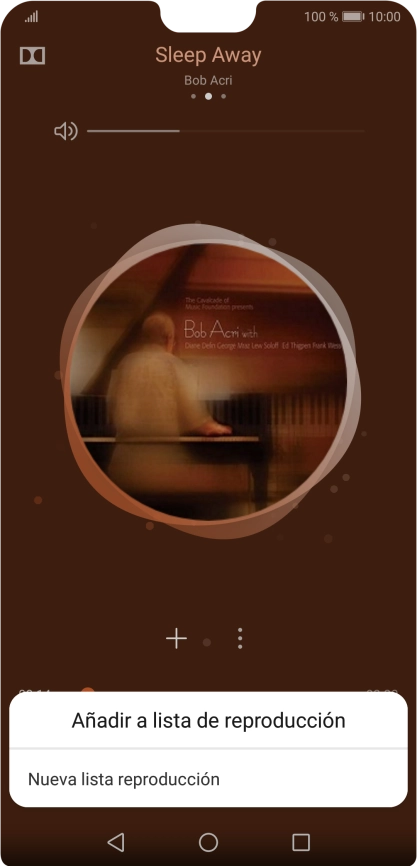 Pulsa Nueva lista reproducción. Pulsa Nueva lista reproducción.