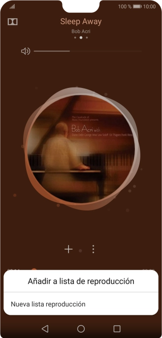 Pulsa Nueva lista reproducción. Pulsa Nueva lista reproducción.