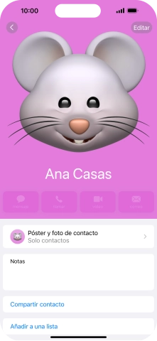 Desliza el dedo hacia arriba desde la parte inferior de la pantalla para terminar y volver a la pantalla de inicio. Desliza el dedo hacia arriba desde la parte inferior de la pantalla para terminar y volver a la pantalla de inicio.