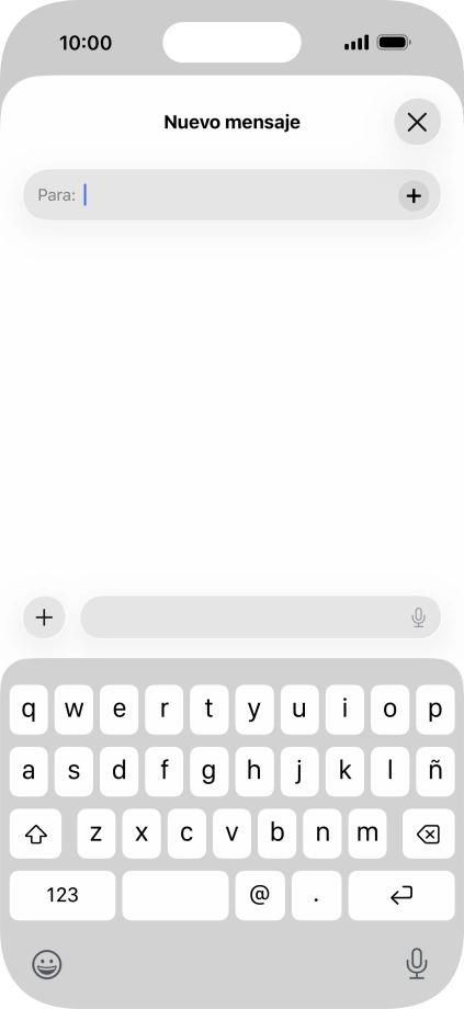 Pulsa el icono de añadir. Pulsa el icono de añadir.