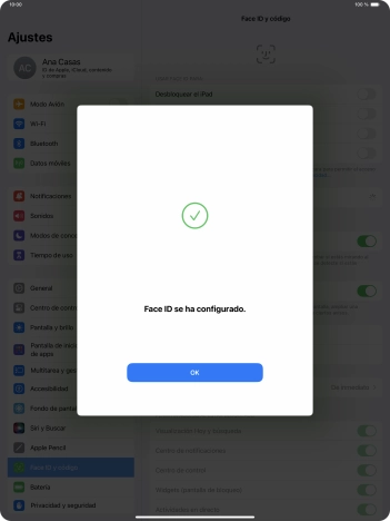 Pulsa OK. Si no has añadido anteriormente un código de seguridad, tendrás que introducir un código de libre elección dos veces consecutivas. Pulsa OK. Si no has añadido anteriormente un código de seguridad, tendrás que introducir un código de libre elección dos veces consecutivas.