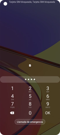 Si lo solicita el teléfono, introduce el código PIN y pulsa OK. Si lo solicita el teléfono, introduce el código PIN y pulsa OK.