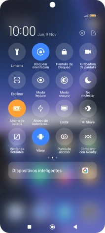 Pulsa la tecla de inicio para terminar y regresar a la pantalla de inicio. Pulsa la tecla de inicio para terminar y regresar a la pantalla de inicio.