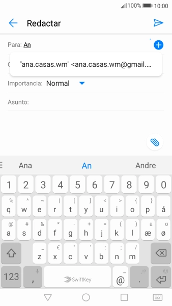 Pulsa el contacto deseado.
