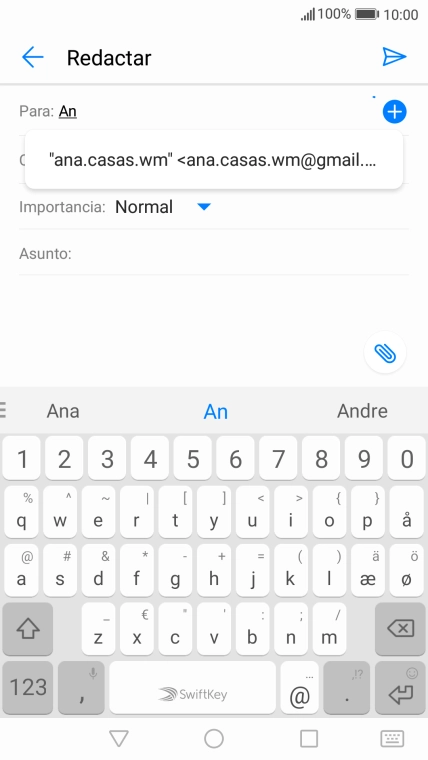 Pulsa el contacto deseado.