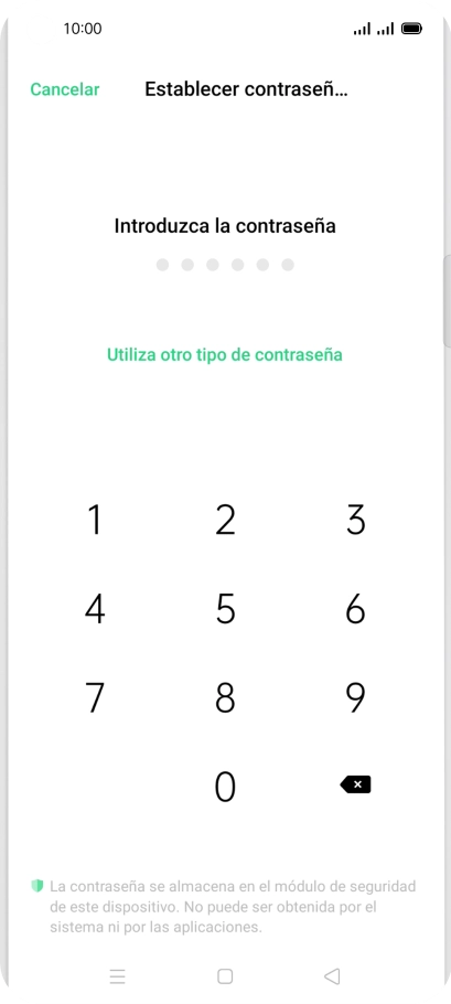 Pulsa Utiliza otro tipo de contraseña. Pulsa Utiliza otro tipo de contraseña.