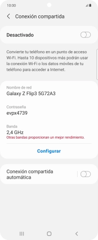 Pulsa Configurar.