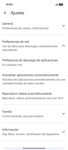 Pulsa Actualizar aplicaciones automáticamente. Pulsa Actualizar aplicaciones automáticamente.