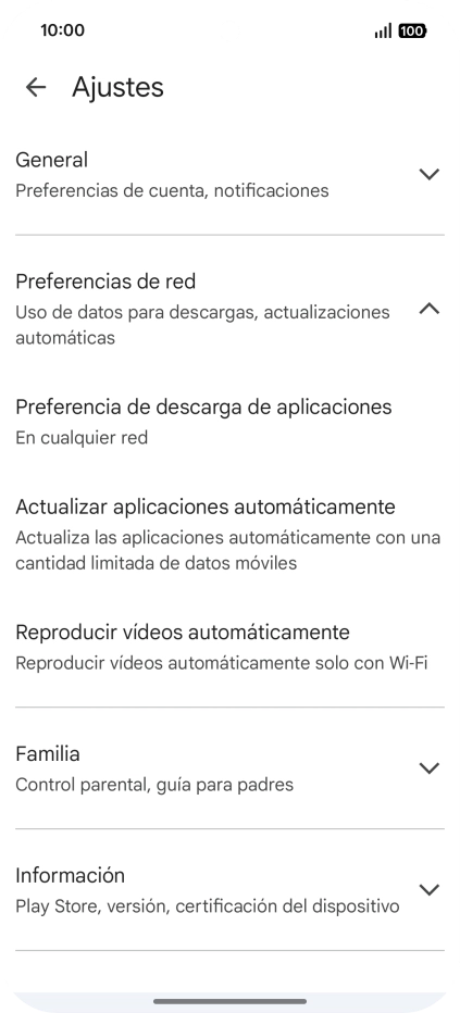 Pulsa Actualizar aplicaciones automáticamente. Pulsa Actualizar aplicaciones automáticamente.