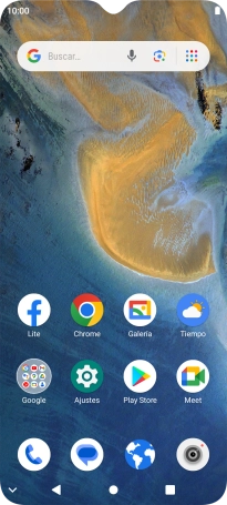 Pulsa el icono de llamadas.