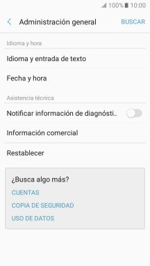 Pulsa Fecha y hora. Pulsa Fecha y hora.