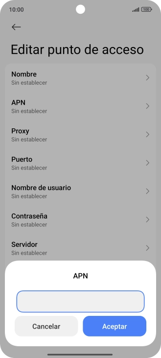 Introduce airtelwap.es y pulsa Aceptar. Introduce airtelwap.es y pulsa Aceptar.