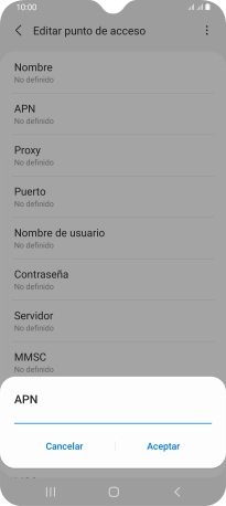Introduce airtelwap.es y pulsa Aceptar. Introduce airtelwap.es y pulsa Aceptar.