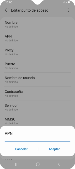 Introduce airtelwap.es y pulsa Aceptar. Introduce airtelwap.es y pulsa Aceptar.