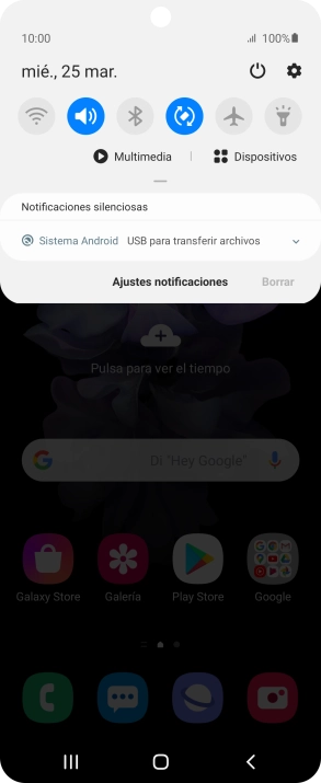 Pulsa Sistema Android. Pulsa Sistema Android.