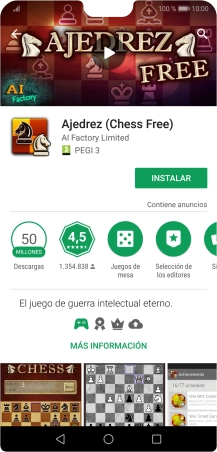 Pulsa INSTALAR y sigue las indicaciones de la pantalla para instalar la app. Pulsa INSTALAR y sigue las indicaciones de la pantalla para instalar la app.