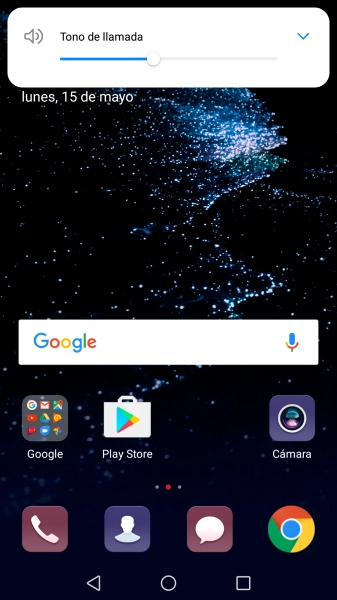 Pulsa el icono de modo de sonido las veces que sean necesarias para activar o desactivar el modo silencioso. Pulsa el icono de modo de sonido las veces que sean necesarias para activar o desactivar el modo silencioso.