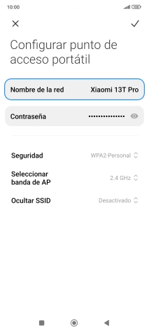 Pulsa Seguridad.