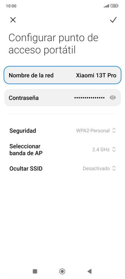 Pulsa Seguridad.