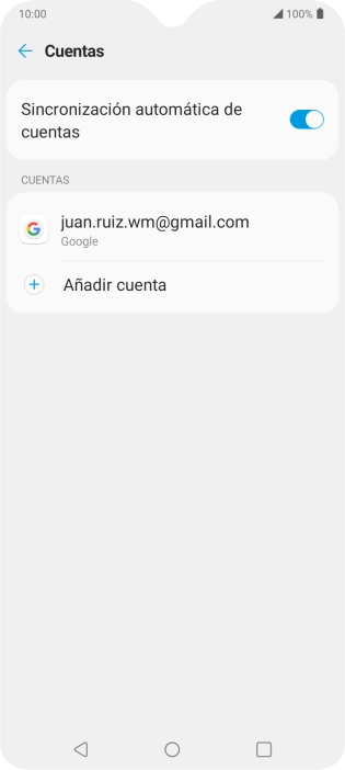 Pulsa la tecla de inicio para terminar y regresar a la pantalla de inicio.