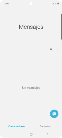 Pulsa el icono de nuevo mensaje.