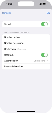 Pulsa el indicador junto a 