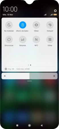 Pulsa la tecla de inicio para terminar y regresar a la pantalla de inicio. Pulsa la tecla de inicio para terminar y regresar a la pantalla de inicio.