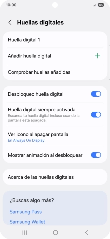 Pulsa el indicador junto a los ajustes deseados para activarlos o desactivarlos. Pulsa el indicador junto a los ajustes deseados para activarlos o desactivarlos.