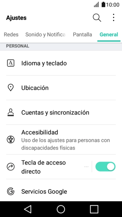 Pulsa Ubicación.