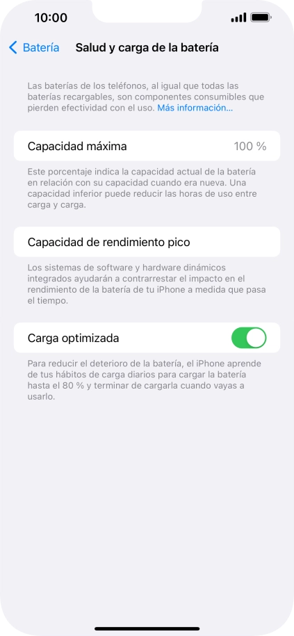 Pulsa el indicador junto a Pulsa el indicador junto a