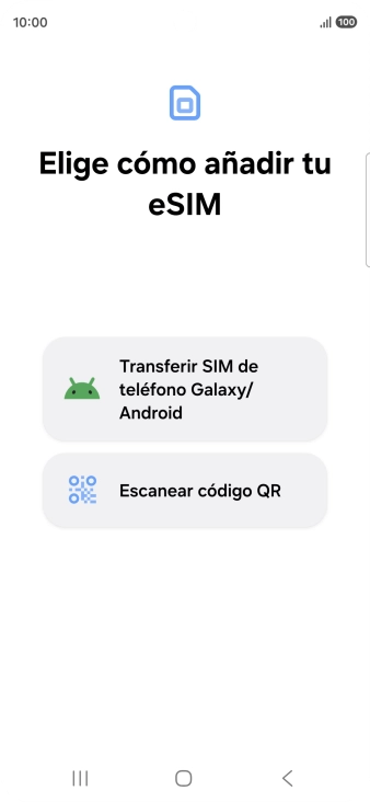 Pulsa Escanear código QR. Pulsa Escanear código QR.