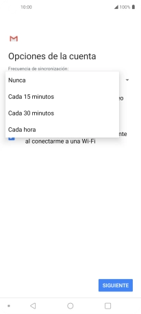 Pulsa el ajuste deseado. Pulsa el ajuste deseado.
