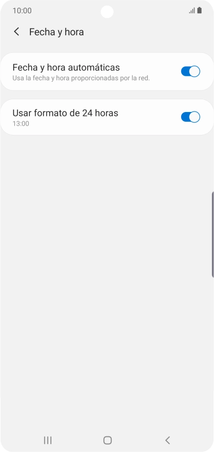 Pulsa la tecla de inicio para terminar y regresar a la pantalla de inicio. Pulsa la tecla de inicio para terminar y regresar a la pantalla de inicio.