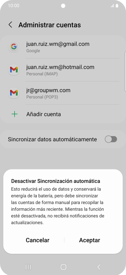 Pulsa Aceptar. Pulsa Aceptar.