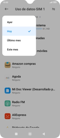 Pulsa el ajuste deseado. Pulsa el ajuste deseado.