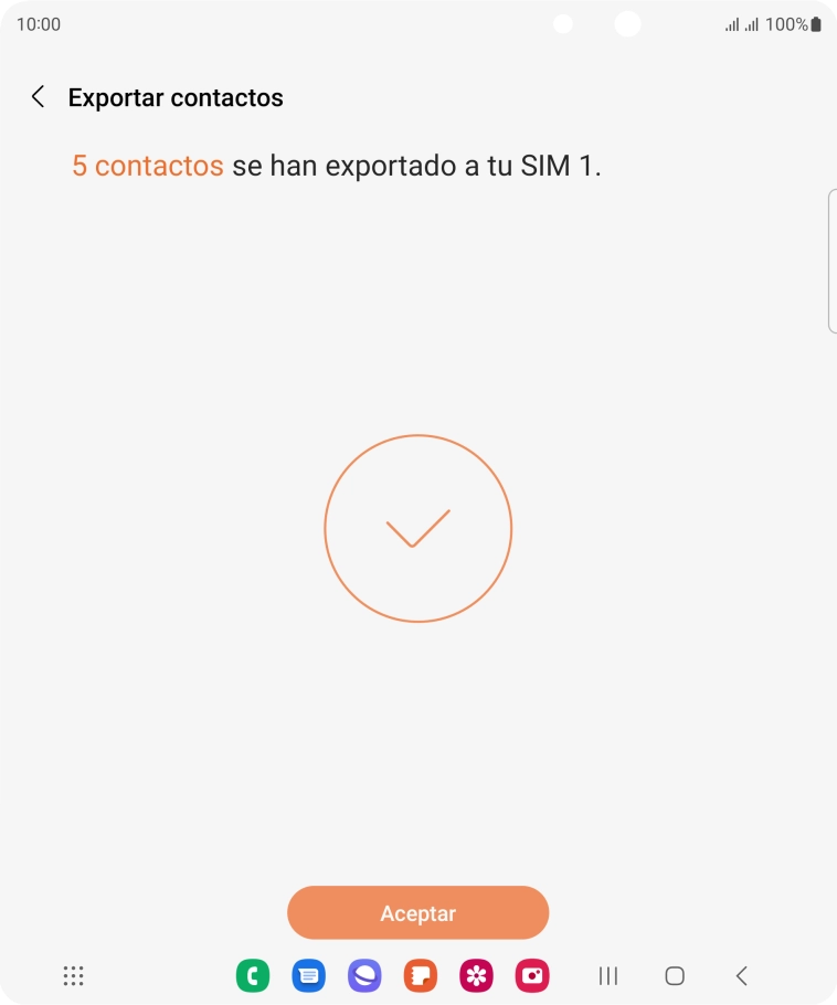 Pulsa Aceptar. Pulsa Aceptar.