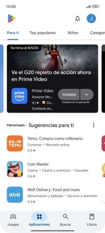 Pulsa Buscar. Pulsa Buscar.