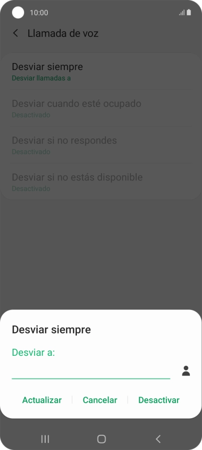 Pulsa Desactivar. Pulsa Desactivar.